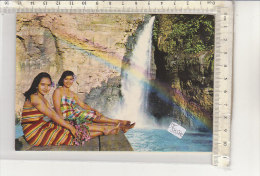 PO5858C# FILIPPINE - PAGSANJAN FALLS - GIRLS COSTUMI TIPICI - PIN UP  No VG - Philippines