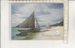 PO5877C# FILIPPINE - BORACAY ISLAND - BARCA A VELA   VG 1987 - Philippinen