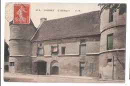 CP, 78, POISSY, L'Abbaye, Voyagé En 1911 - Poissy