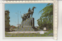 PO6037C# BUSTO ARSIZIO - PIAZZA VOLONTARI DELLA LIBERTA' - MONUMENTO A ENRICO DELL'ACQUA  VG - Busto Arsizio