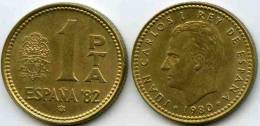 Espagne Spain 1 Peseta 1980 *80 Mondial 82 KM 816 - 1 Peseta