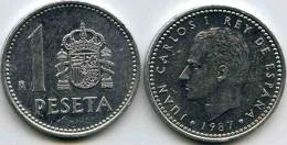 Espagne Spain 1 Peseta 1987 KM 821 - 1 Peseta