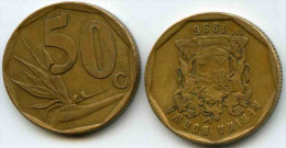 Afrique Du Sud South Africa 50 Cents 1996 KM 163 - South Africa