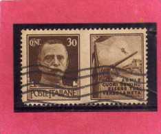 ITALIA REGNO ITALY KINGDOM 1942 PROPAGANDA DI GUERRA WAR PROMOTION CENT. 30 II TIPO USATO USED - Kriegspropaganda