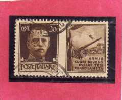 ITALIA REGNO ITALY KINGDOM 1942 PROPAGANDA DI GUERRA WAR PROMOTION CENT. 30 II TIPO USATO USED - Kriegspropaganda