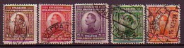 YOUGOSLAVIE - Serbe,Croate,Slovene - 1923 - Serie Courant "Kralevina" Roi Alexander - 5v Obl. - Used Stamps