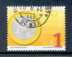 ! ! Portugal - 2002 Euro Coins - Af. 2840 - Used - Usado