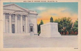 Tomb Of Unknown Soldier Arlington Virginia 1940 - Arlington