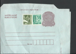 India Inland Letter Card To Pakistan - Inland Letter Cards