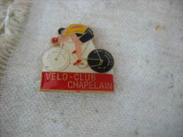 Pin´s Cyclisme, Vélo: Vélo Club Chapelain - Radsport