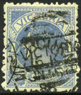 Tasmania #153 Used 1sh Blue Victoria From 1884 - Gebruikt