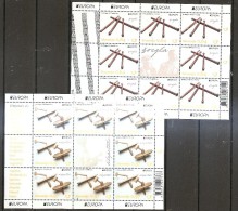 SLOVENIA 2014,EUROPA CEPT,MUSIC INSTRUMENTS,THE RATLE AND HALOZE FLUTE,,MNH - 2014
