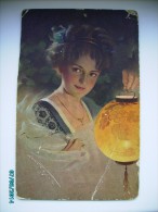 GLAMOUR LADY  , KNOEFEL , OLD POSTCARD , O - Knoefel, Ludwig