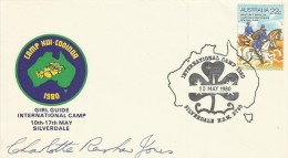 Australia 1980 Silverdale International Girl Guide Signed Souvenir Cover 10 May 1980 - Storia Postale