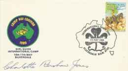Australia 1980 Silverdale International Girl Guide Signed Souvenir Cover 10 May 1980 - Briefe U. Dokumente