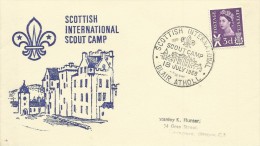 Great Britain 1968 Scottish International Scout Camp Camp Souvenir Cover - Covers & Documents