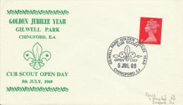 Great Britain 1969 CUB Scout Open Day Souvenir Cover - Storia Postale