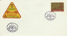 Portugal 1966 X Scouts Camp Souvenir Cover - Lettres & Documents
