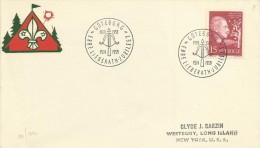 Sweden 1959 Goteborg Scouts Group 50th Anniversary Souvenir Cover - Briefe U. Dokumente