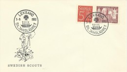 Sweden 1962 Leksand  Swedish Scouts Souvenir Cover - Covers & Documents