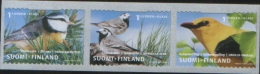 Finlandia - Finland 2001 Provincial Birds(White Wagtail - Golden Oriole ) Uccelli Locali Self Adhesive Stamps 3v ** MNH - Nuevos