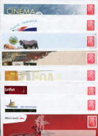 NOUVELLE CALÉDONIE - ENTIERS POSTAUX NEUFS - N° 109 - 112 - 116 - 119 - 122 - 130 - 132 - 135 - LUXE - Enteros Postales