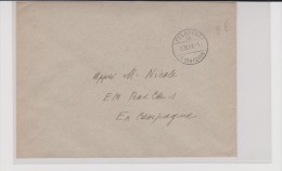 ENVELOPPE MILITAIRE SUISSE - 1940 - 3. DIVISION - POSTE DE CAMPAGNE - Cartas & Documentos
