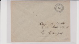 ENVELOPPE MILITAIRE SUISSE - E.M.RGT.FRONT.CAR. - POSTE DE CAMPAGNE - Cartas & Documentos