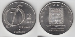 **** 2  EURO D'OZOIR LA FERRIERE 15 DECEMBRE 1997 AU 4 JANVIER 1998 - PRECURSEUR EURO **** EN ACHAT IMMEDIAT !!! - Euros De Las Ciudades