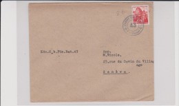 ENVELOPPE MILITAIRE SUISSE - STABSKP. GEB. FUS. BAT - POSTE DE CAMPAGNE - Cartas & Documentos