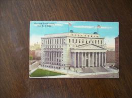 Etats-Unis: Carte Postale Ancienne  De New-York-The New Court House - Otros Monumentos Y Edificios