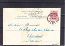 Danemark - Carte Postale De 1904 - Oblitération Kjobenhavn - Expédié Vers La France - Chartres - Lettres & Documents