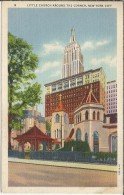 U.S.- New York. Little Church Around The Corner, New York City. NYC. Stamp: Army And Navy For Defense 2 Cents. 2 Scans - Kerken