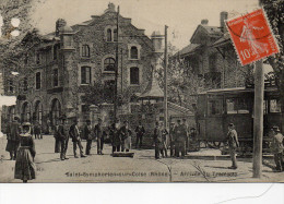 ST SYMPHORIEN SUR COISE-ARRIVEE DU TRAMWAY - Saint-Symphorien-sur-Coise