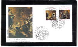 WIT150 VATICAN  1991  FDC First Day Cover MICHL  1038/39  SIEHE ABBILDUNG - Covers & Documents