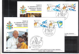 WIT155 VATICAN  1992  FDC First Day Cover MICHL  1071/74  SIEHE ABBILDUNG - Lettres & Documents