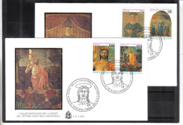 WIT156 VATICAN  1992  FDC First Day Cover MICHL  1060/63  SIEHE ABBILDUNG - Briefe U. Dokumente