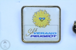 Summer Peugeot  Advertising Spain - Sol Y Verano Peugeot -  Pin Badge #PLS - Peugeot