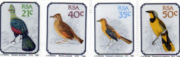 P - 1990 Sud Africa - South African Birds - Unused Stamps