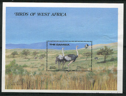 Gambie ** Bloc N° 62 - Oiseau : - Gambia (1965-...)