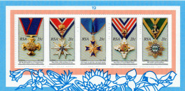 P - 1990 Sud Africa - The National Orders - Ungebraucht