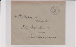 ENVELOPPE MILITAIRE SUISSE - TELEGR. KP. - POSTE DE CAMPAGNE - Cartas & Documentos