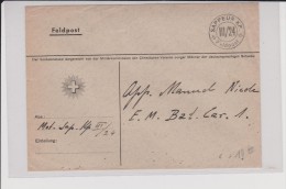 ENVELOPPE MILITAIRE SUISSE - SAPPEUR KP. III/24 - POSTE DE CAMPAGNE - Cartas & Documentos