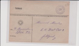 ENVELOPPE MILITAIRE SUISSE  - TERRITORIAL FUS. KP. II/184 - POSTE DE CAMPAGNE - Cartas & Documentos