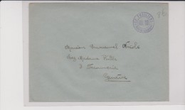 ENVELOPPE MILITAIRE SUISSE - CP. FUSILIERS III/10 - POSTE DE CAMPAGNE - Cartas & Documentos