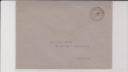 ENVELOPPE MILITAIRE SUISSE  - CP. FRONT. FUS. I/212 - POSTE DE CAMPAGNE - Documents