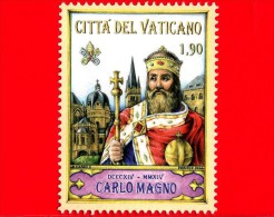 Nuovo - MNH - VATICANO - 2014 - 1200º Anniversario Della Morte Di Carlo Magno - Ritratto - 1,90 - Nuevos