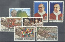 Burundi 1969 First Papal Visit To Africa, Used AH.027 - Gebraucht