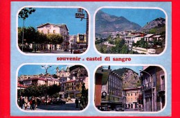 CARTOLINA – ITALIA - Abruzzo - Castel Di Sangro (L'Aquila) - 1981 - Vedute - Souvenir - Avezzano