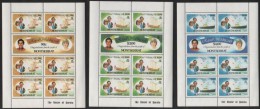 Montserrat 1981 Diana & Charles, Royal Wedding 1981, 3 Perf.sheet, MNH AJ.106 - Montserrat